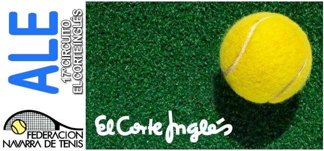 Clasificados directos 17&ordm; Circuito de Tenis Alev&iacute;n &quot;El Corte Ingl&eacute;s&quot;